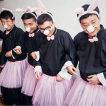 伴郎团的小姐姐们,伴郎团小姐姐们的甜蜜风采